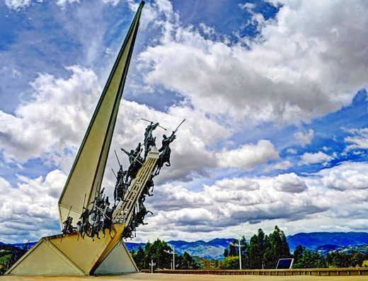 Monumento a los Lanceros del Pantano de Vargas, Paipa, Boyacá