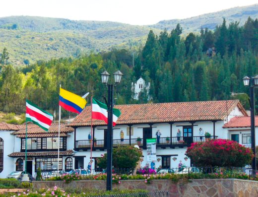 Parque Principal de Tibasosa, Boyacá