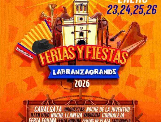 Ferias y Fiestas Labranzagrande 2026: Vaquería, corraleja y noche llanera en Boyacá