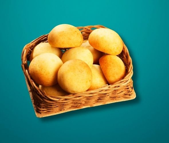 Almojábana Boyacense tradicional - amasijo horneado con queso campesino artesanal del departamento de Boyacá Colombia"