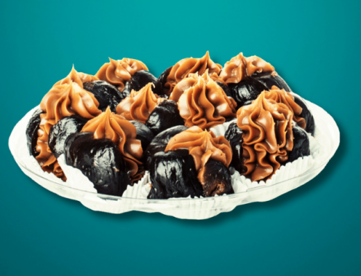 "Brevas con Arequipe tradicionales - Fruta en almíbar rellena de dulce de leche artesanal del departamento de Boyacá Colombia"