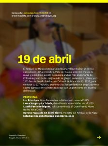 Música andina colombiana mono Nuñez