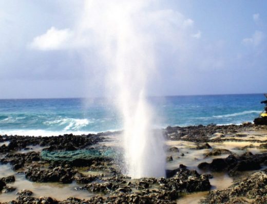 💨 Hoyo Soplador — El Géiser Natural de San Andrés