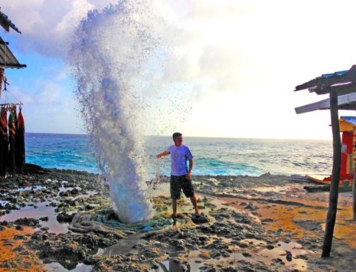 💨 Hoyo Soplador — El Géiser Natural de San Andrés