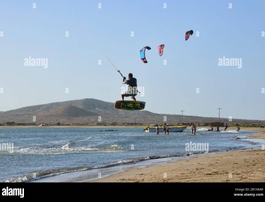 🪁 Kitesurf en el Cabo de la Vela — Viento y Libertad en el Desierto