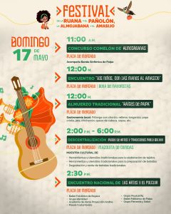 Festival de la Ruana y el Pañolón en Paipa con muestras culturales, gastronomía típica boyacense y tradición colombiana en la Plaza de Mercado Raíces.