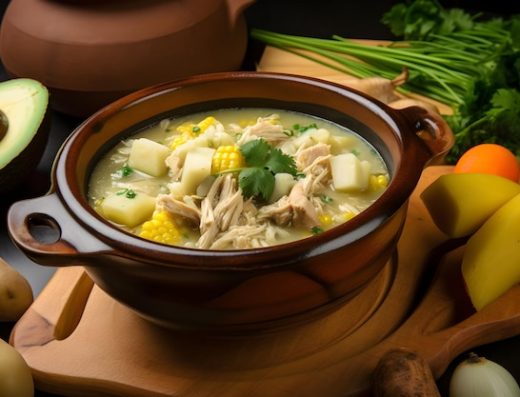 Ajiaco Santafereño — La Sopa Insignia de Bogotá con Tres Tipos de Papa