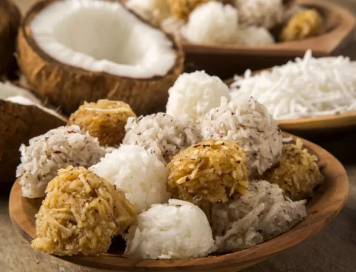 Cocadas Colombianas — Dulce de Coco y Azucar del Caribe y Pacifico