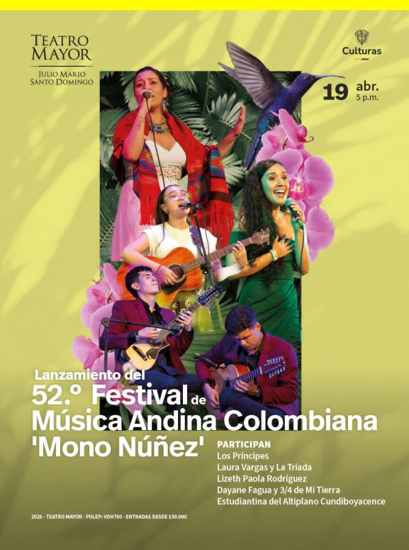 Música andina colombiana mono Nuñez