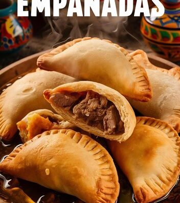 Empanadas Colombianas — Masa de Maíz Frita Rellena de Carne y Papa