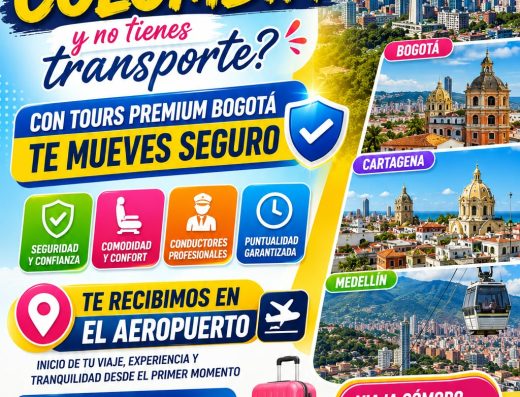 our de experiencia cafetera en Colombia con transporte turístico privado de Tours Premium Bogotá.
