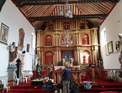 ⛪ Templo Doctrinero de San Bartolomé de Cucaita — Herencia Virreinal y Púlpito Barroco