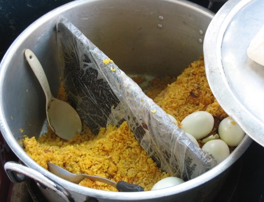 🐟 Arroz de Lisa Tradicional — Sabor Callejero en Hoja de Bijao de Barranquilla