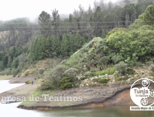 🌲 Represa de Teatinos — Espejo de Agua, Pinares y Trucha en el Páramo de Samacá
